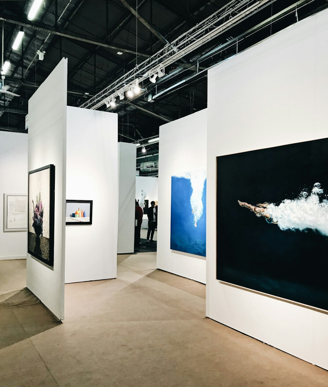 modern art exhibition