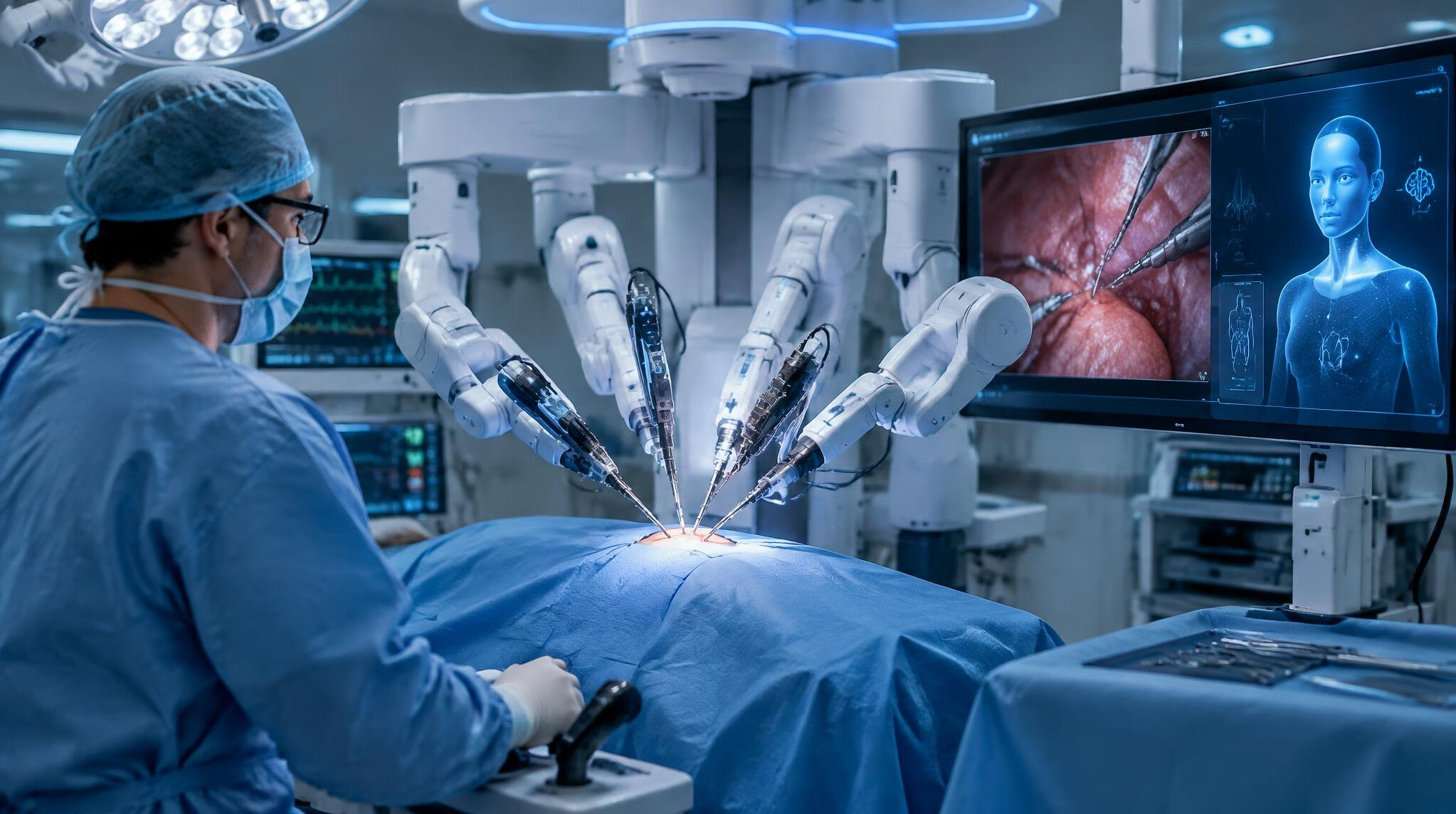 robotic surgery in hospital
