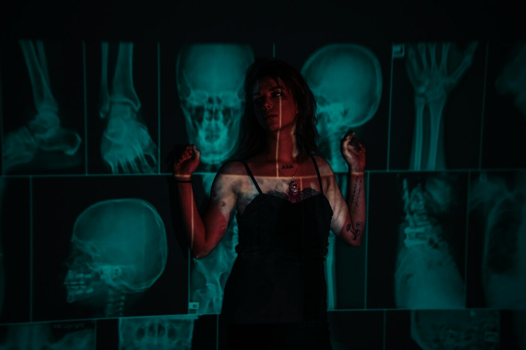 doctor using ai tablet